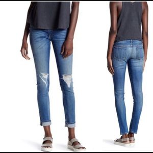 Rag & Bone Distressed Skinny Jean